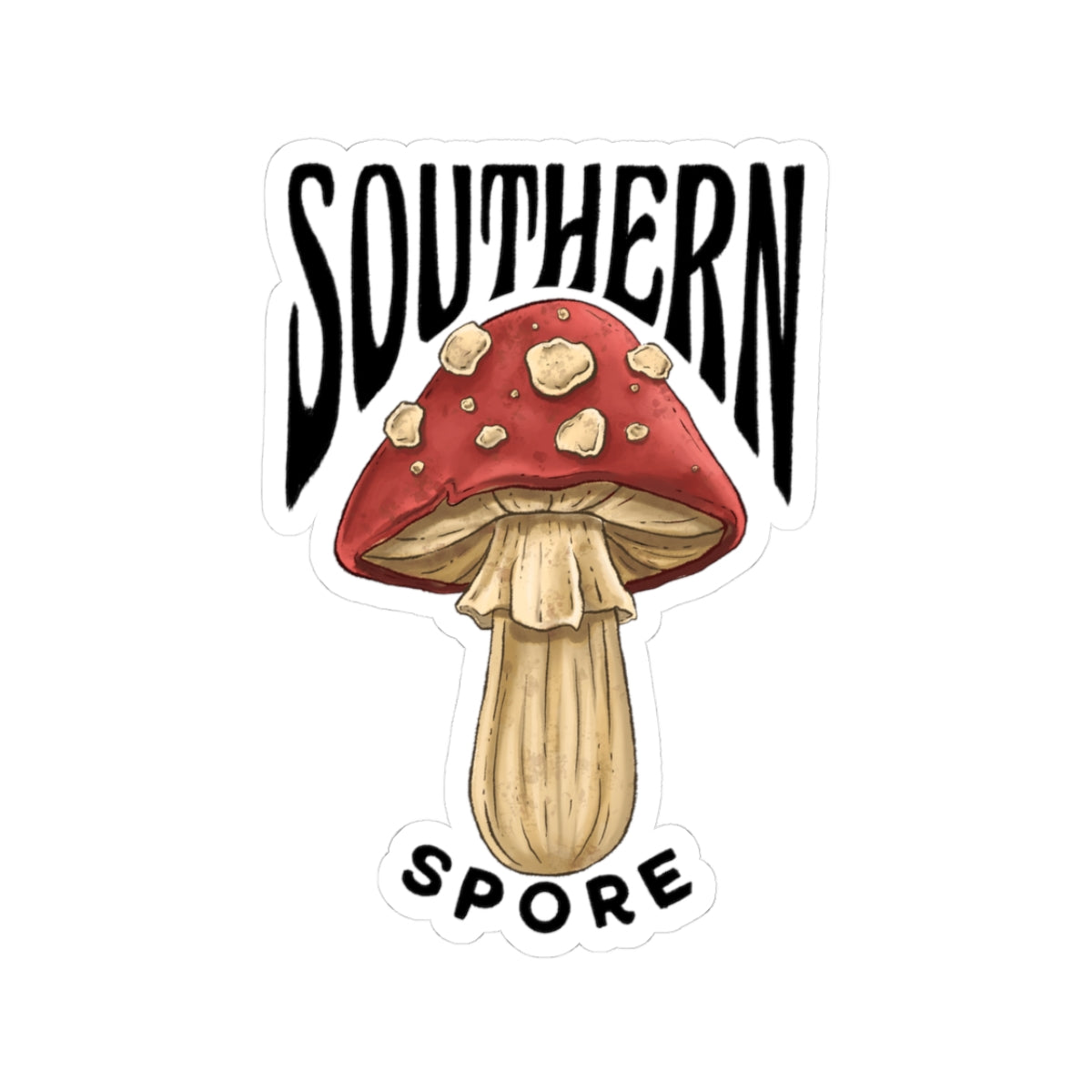Southern Spore Amanita Sticker