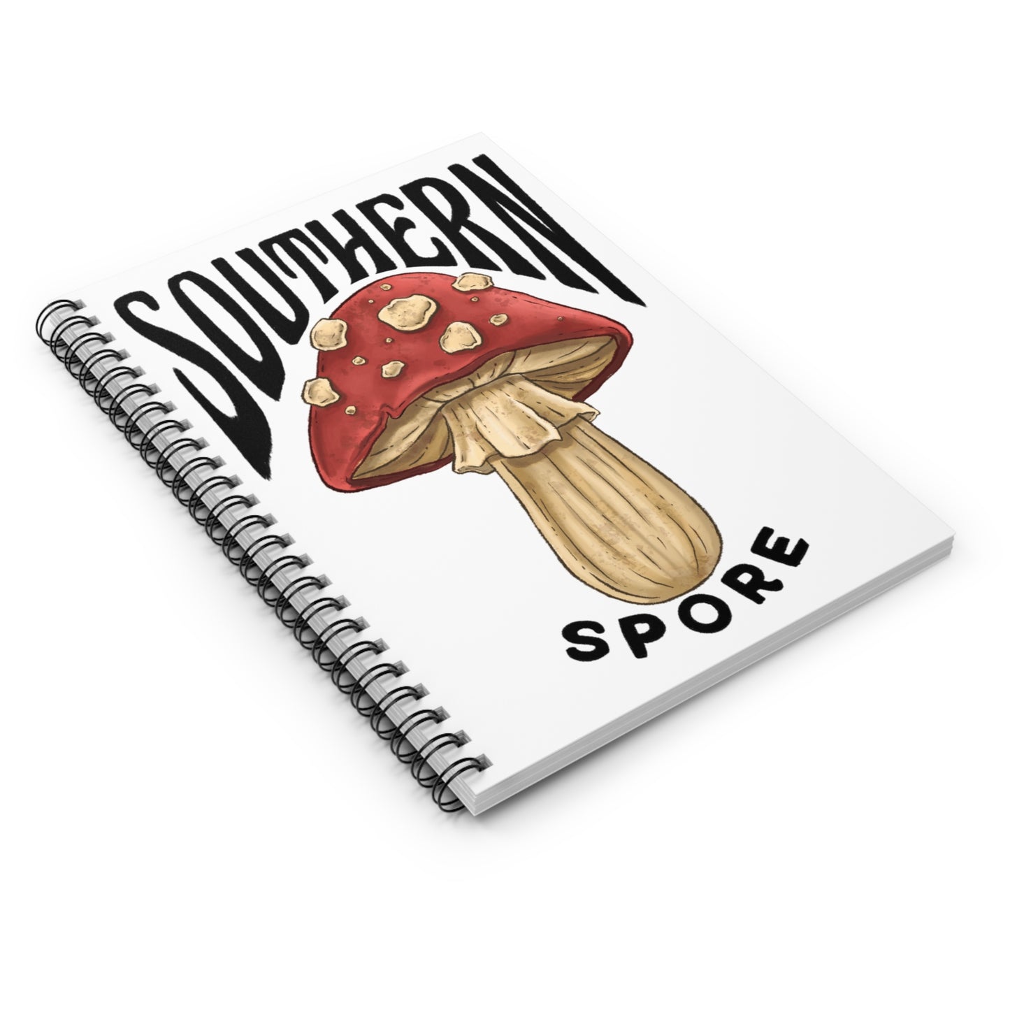 Southern Spore Mushroom Spiral Notebook