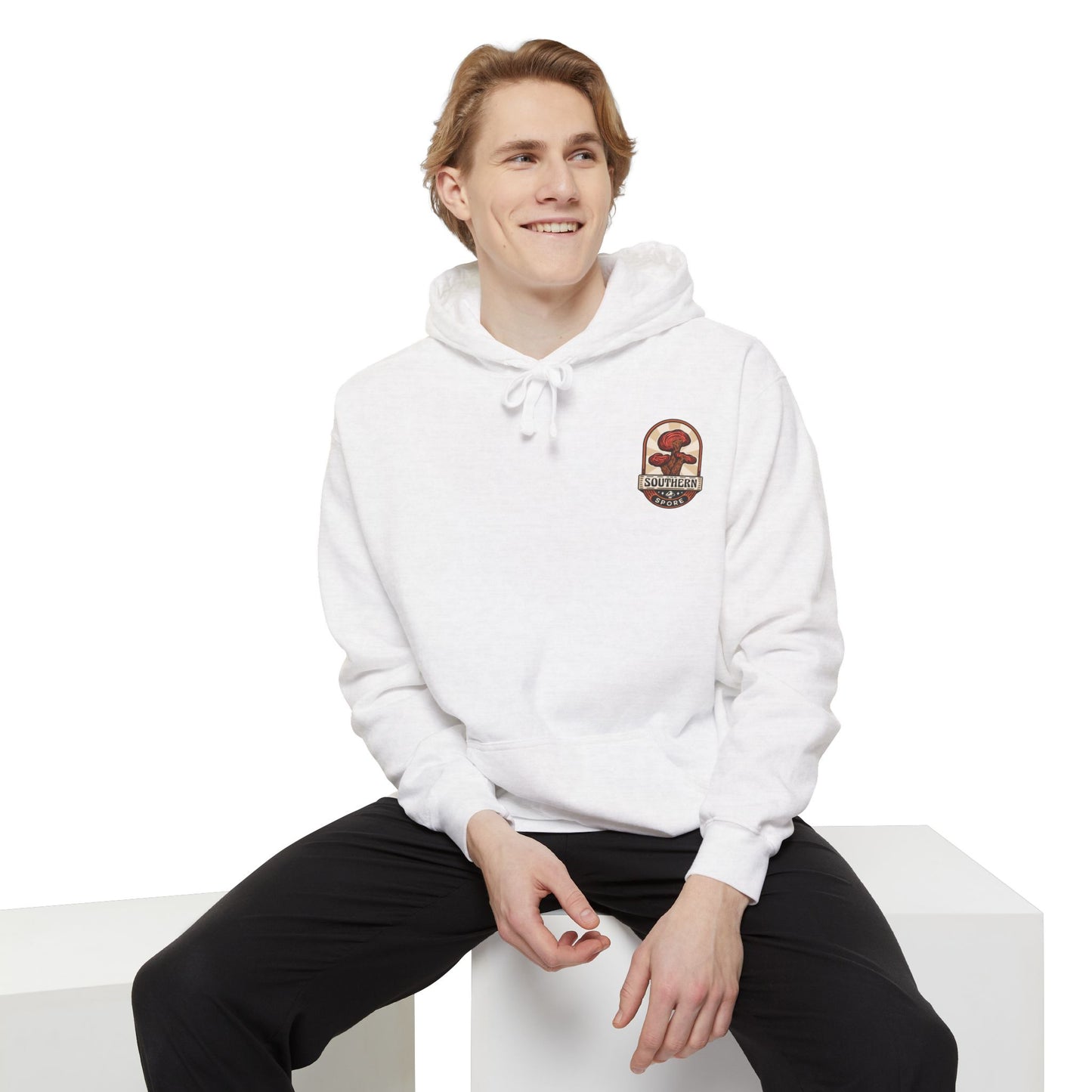 Southern Spore Mushroom Book Hoodie