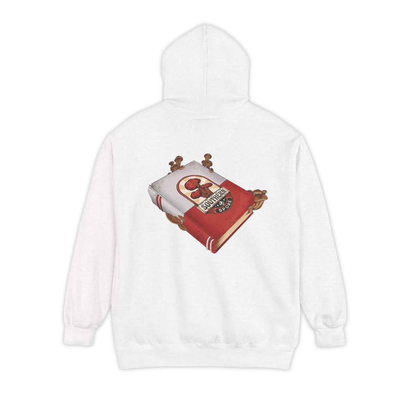 Southern Spore Mushroom Book Hoodie