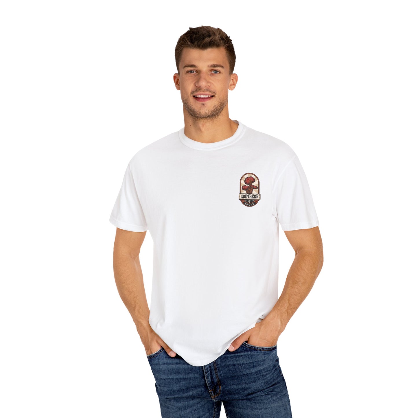 Southern Spore Mushroom Book T-Shirt