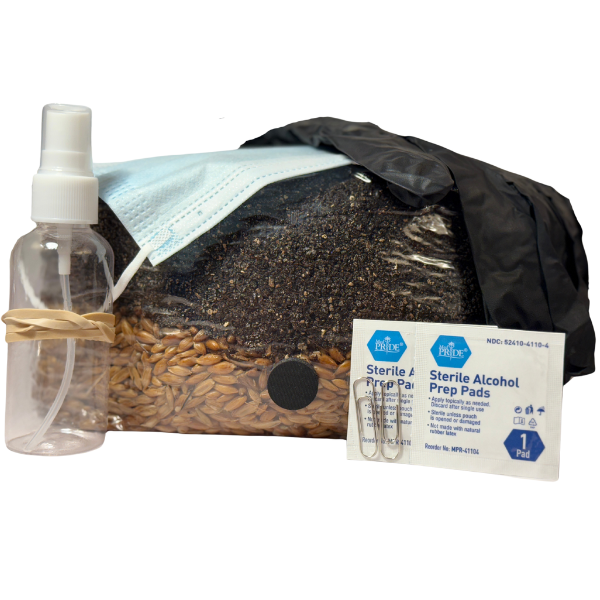 The Complete 5lb All-in-One Mushroom Kit for Beginners