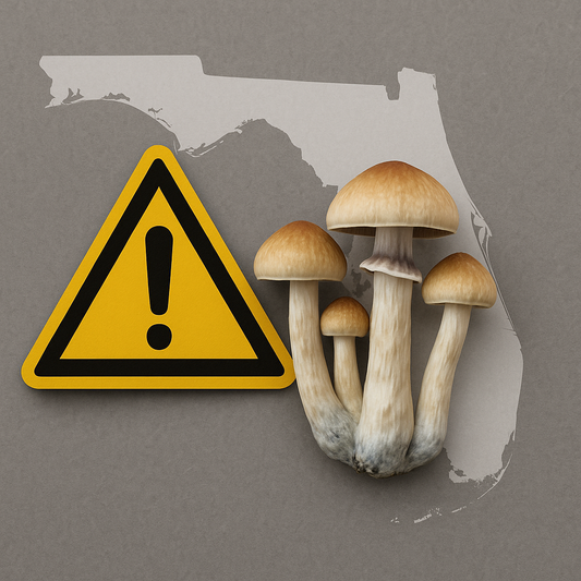Magic Mushroom Spores Made Illegal in Florida