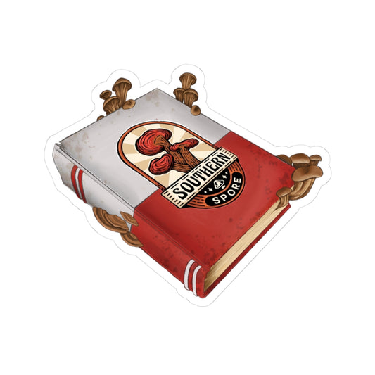 Southern Spore Mushroom Book Sticker